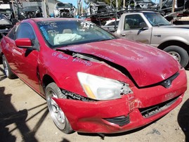 2004 Honda Accord EX Red Coupe 2.4L AT #A22540
